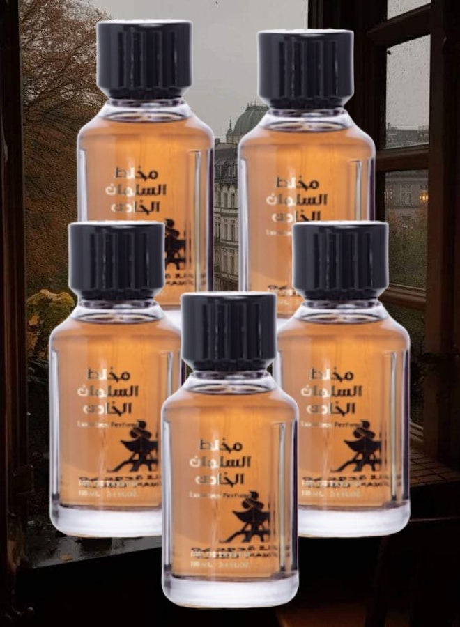 السلمان للعود 5 قطع عطر مخلط السلمان الخاص 100مل - Image 1