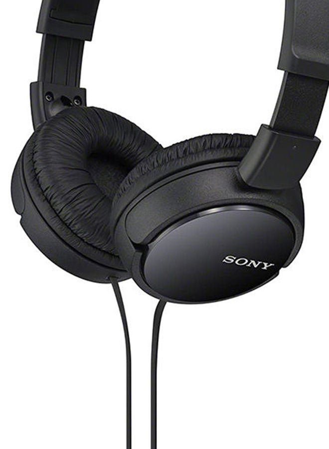 سوني سماعات رأس ديناميكية قابلة للطي طراز MDR-ZX110 أسود - Image 5