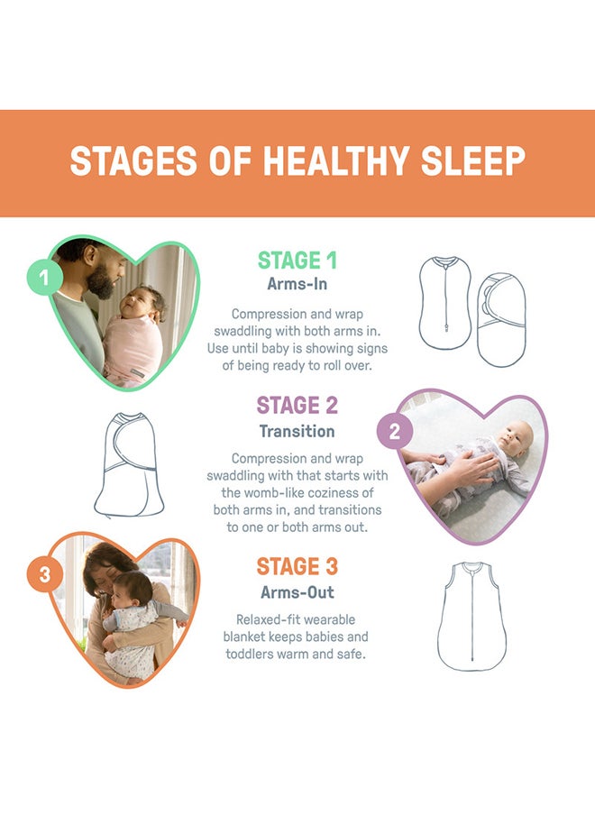 SwaddleMe - Summer Infant by Ingenuity Night Sack Sleeper - Artist Dot, 3 - 18 Months - Image 1