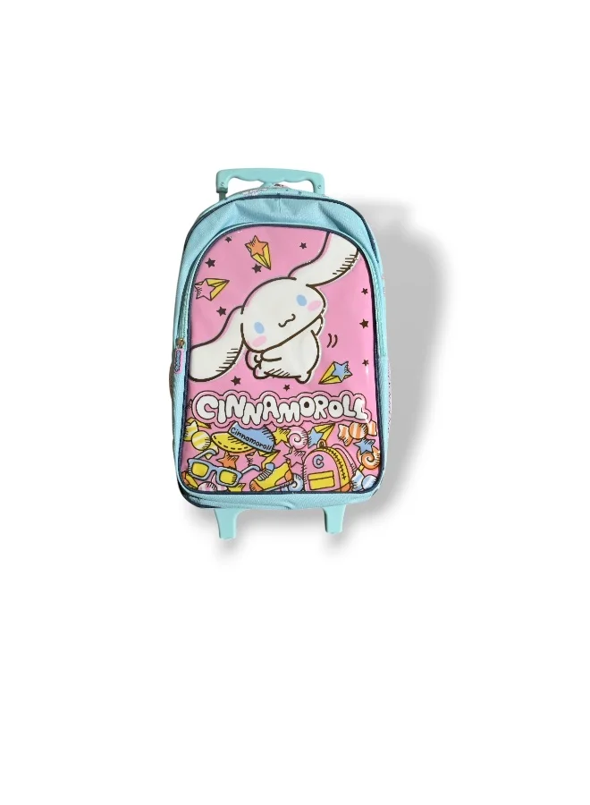 Cinnamoroll 18"TROLLEYBAG, LUNCH BAG, PENCILCASE, WATER BOTTLE, LUNCH BOX