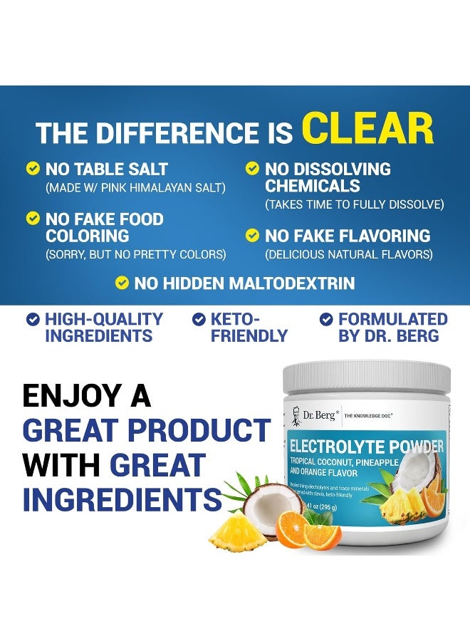 Dr. Berg Nutritionals Dr. Berg Zero Sugar Hydration Keto Electrolyte Powder - Image 5