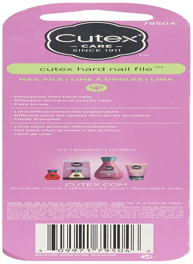 Cutex Care Hard Nail File - Image 2