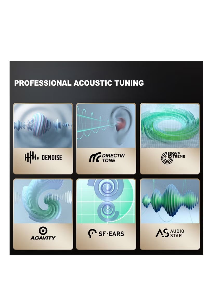 ساناج سماعات رأس رياضية B30S PRO (ذاكرة وصول عشوائي 16 جيجابايت) - سماعة رأس بلوتوث مفتوحة القناة، حجرة رنين ACA من الجيل الرابع، سماعات رأس سباحة مقاومة للماء IPX8، ملاءمة آمنة، استماع تحت الماء، مناسبة للجري والسباحة (أسود) - Image 2