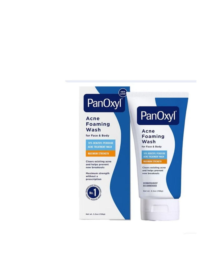 PanOxyl Acne Foaming WashFor Face & Body
