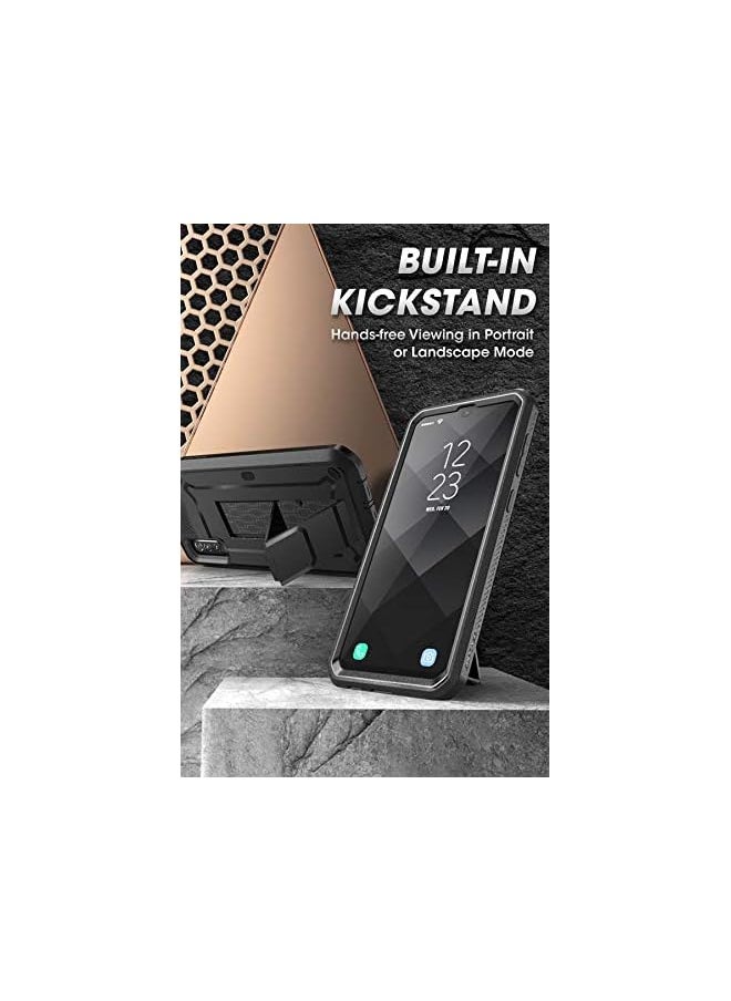 SupCase - SUPCASE for Samsung Galaxy A50/A50s/A30 Case with Stand (Unicorn Beetle Pro), [Built-in Screen Protector & Belt Clip] Heavy Duty Full-Body Rugged Protective Phone Case for Galaxy A50/A50s/A30, Black - Image 1