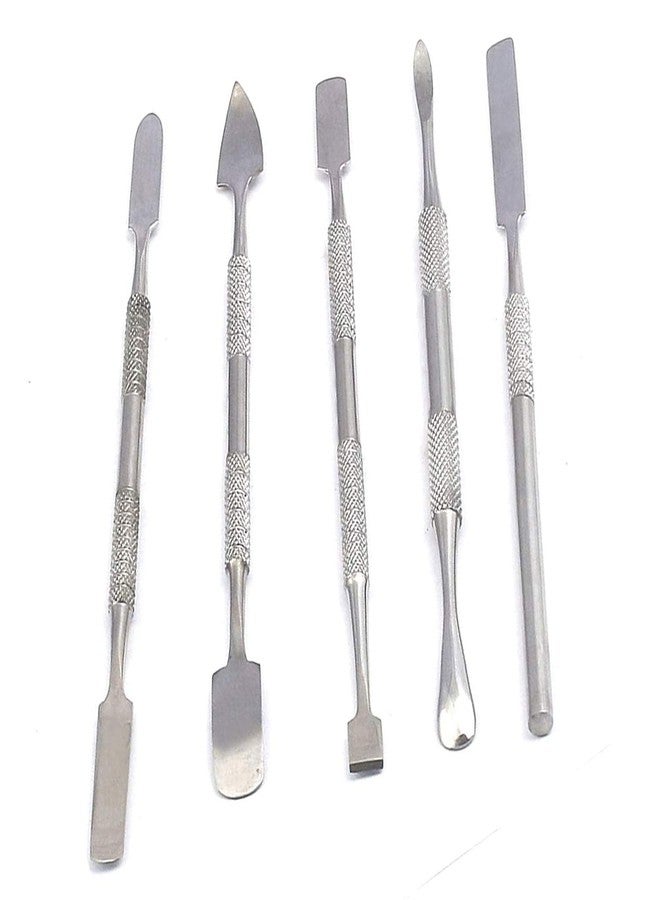 PRECISE CANADA 5 Pc Stainless Steel Spatula/Chisel Wax & Clay Sculpting Tool Set - Image 1