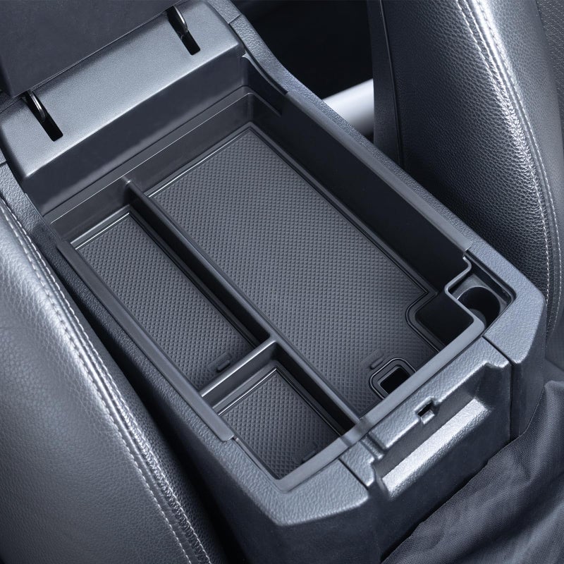 JKCOVER Center Console Full Organizer Tray Compatible with Toyota 4Runner 20102020 2021 2022 2023 2024 AccessoriesInsert Armrest Box Secondary Storage ABS Black Materials