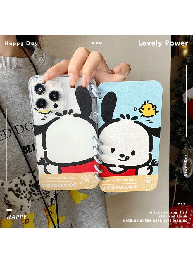 NIBEMINENT Cartoon Protective TPU Case Cover For iPhone 15 Pro, Pacha Dog - Image 2