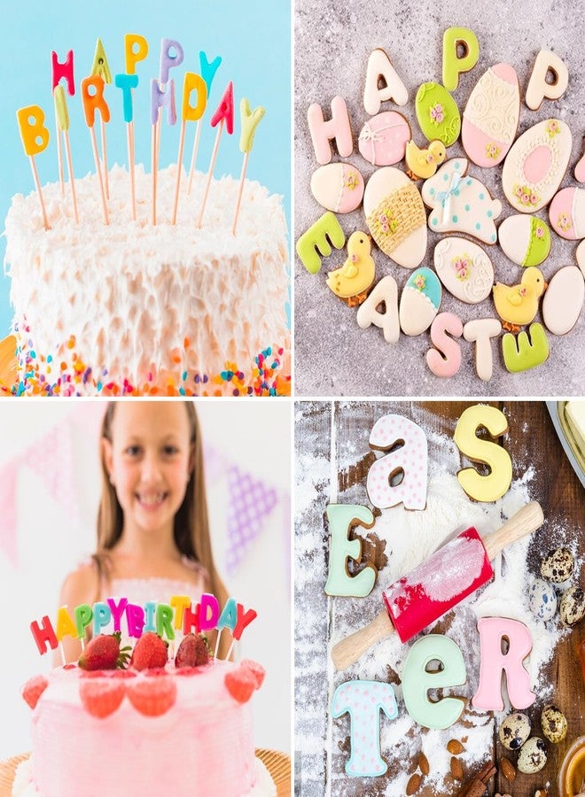 Ymapinc Silicone Alphabet Molds, 26 Cavities Silicone Resin Letter Molds for Chocolate,Crayon, Candy,Cake Baking Decor, Easy to Release and Clean, BPA Free, Pink, 10.67x7.13x0.49 inches - Image 4