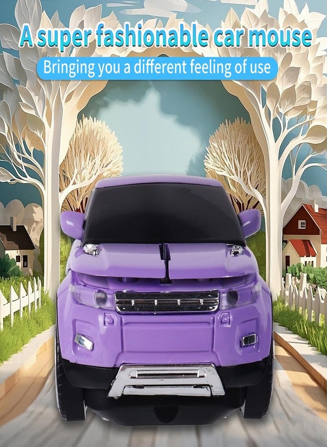 elec Space Wireless Mouse Car Computer Mouse for PC Laptop (Purple) - Image 2