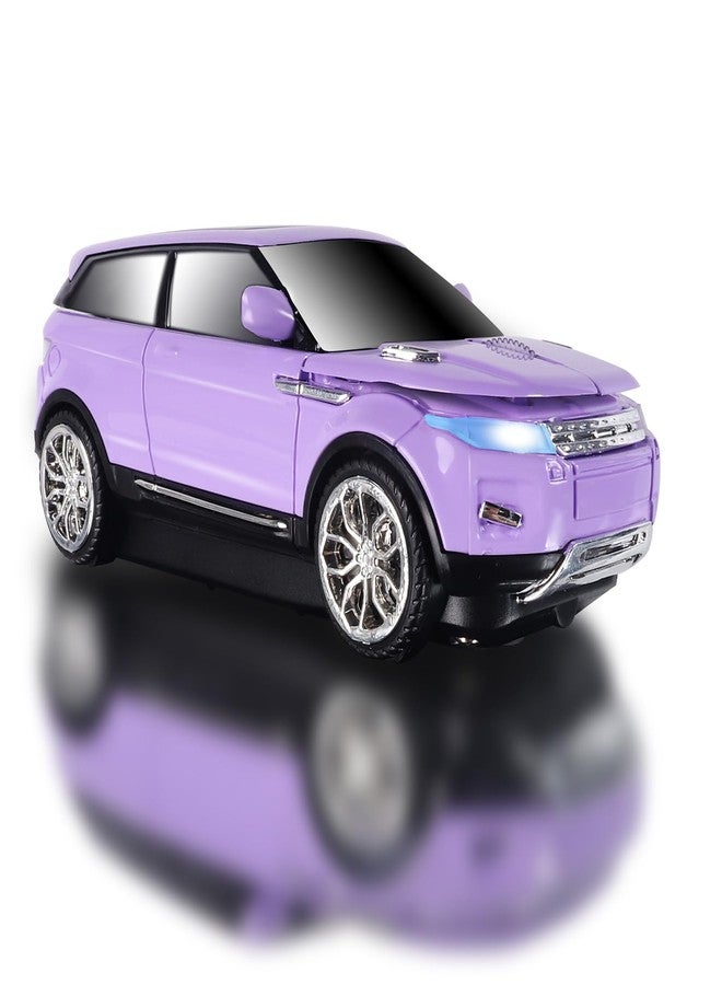 elec Space Wireless Mouse Car Computer Mouse for PC Laptop (Purple) - Image 1