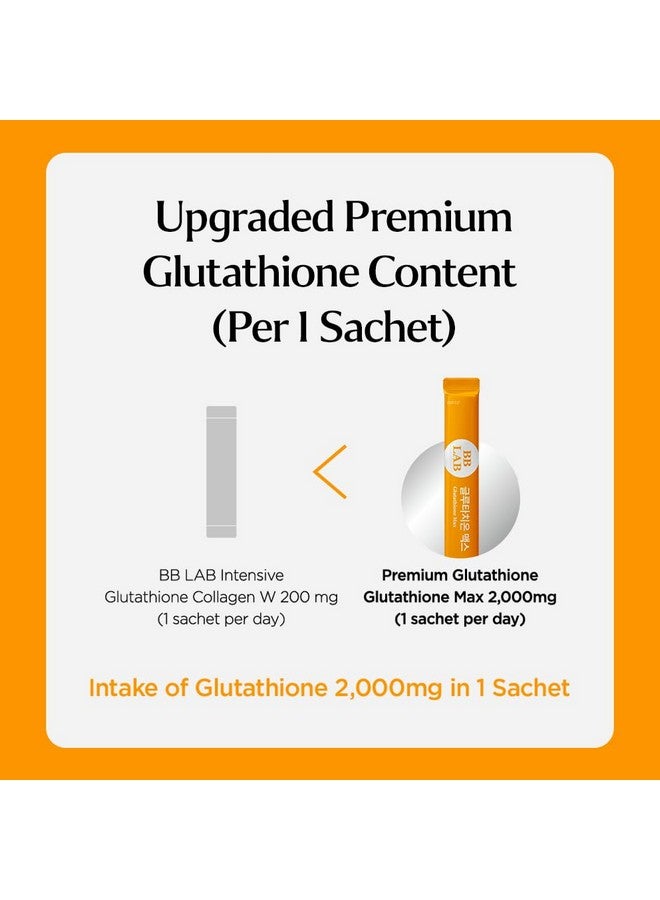 BB LAB Glutathione Max Powder Stick Supplement, Korea Glutathione, Low Molecular Fish Collagen for Woman, Vitamin C, Fast Absorption, Antioxidant, Anti-Aging - Image 2