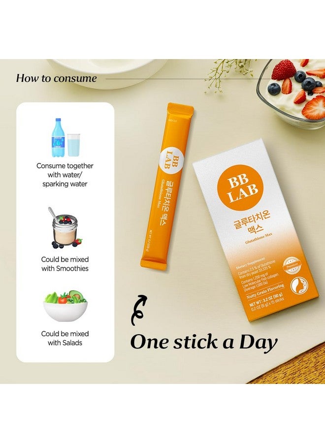 BB LAB Glutathione Max Powder Stick Supplement, Korea Glutathione, Low Molecular Fish Collagen for Woman, Vitamin C, Fast Absorption, Antioxidant, Anti-Aging - Image 4