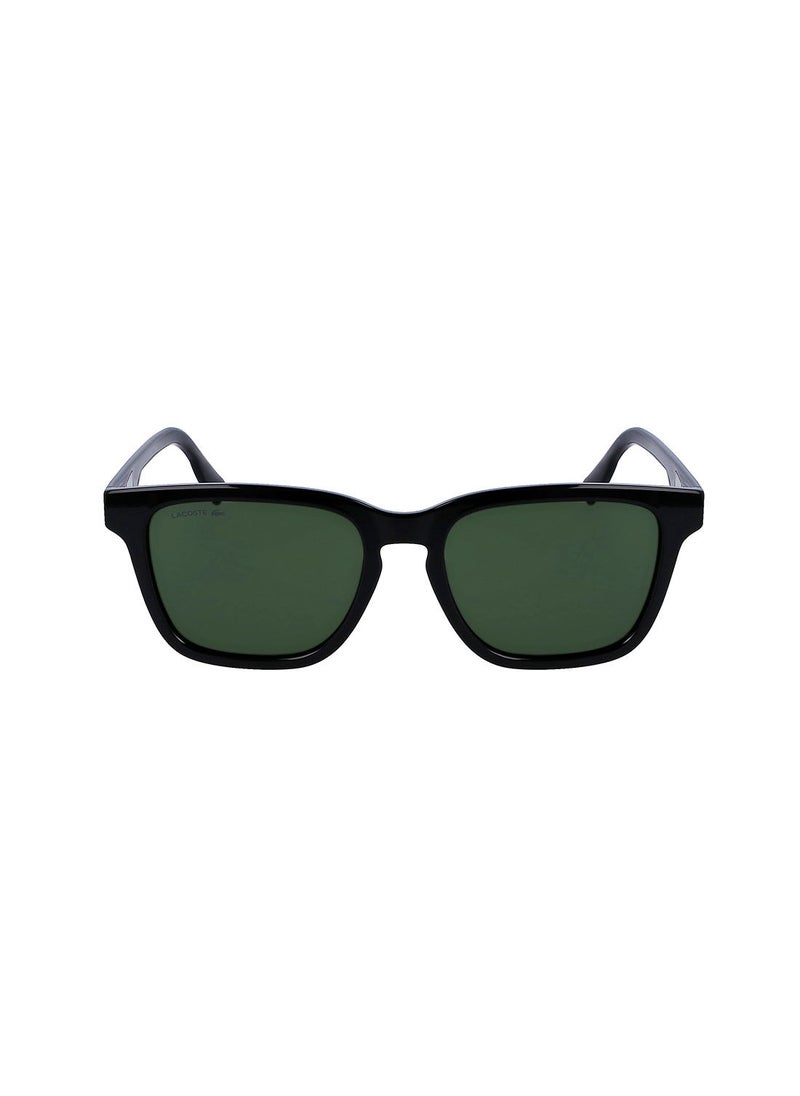 LACOSTE Full Rim Injected Rectangle Sunglasses L987Sx 5319 (001)  - Image 2