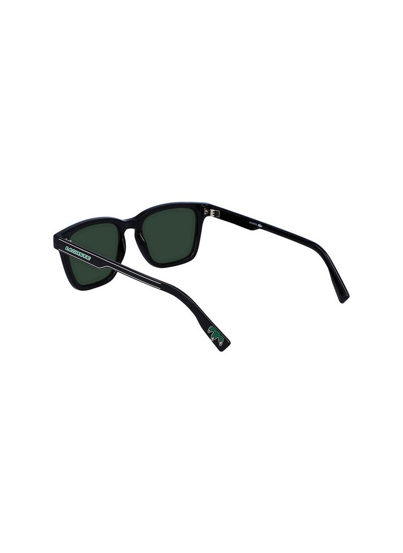 LACOSTE Full Rim Injected Rectangle Sunglasses L987Sx 5319 (001)  - Image 5