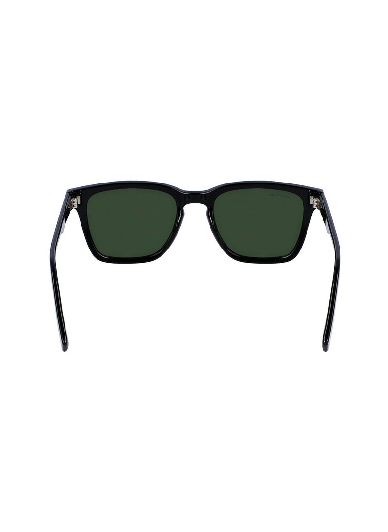 LACOSTE - Full Rim Injected Rectangle Sunglasses L987Sx 5319 (001) - Image 1
