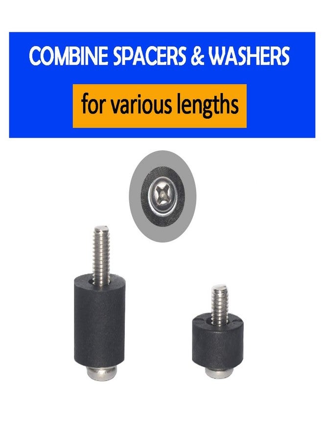 Coret Universal TV Mount Screw Kit Includes M4, M5, M6 Screws, Washers and Spacers - Stainless Steel - Compatible with VESA Wall TV or Monitor Mounting - Image 5
