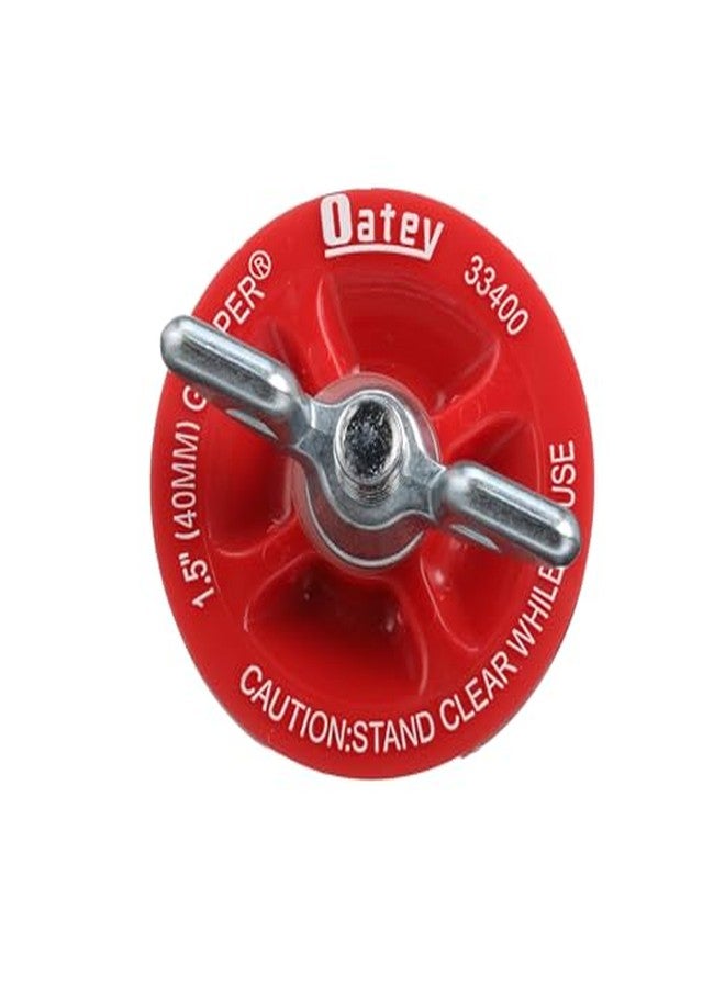 Oatey 33400 Mechanical End-of-Pipe Gripper Plug, 1-1/2 in., Red, 1 Count - Image 5