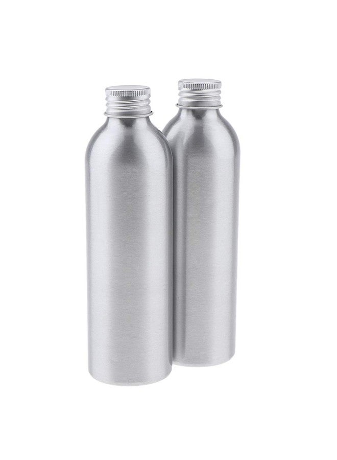4 Aluminum Travel Water Lotion Shampoo Bottles  - Image 2