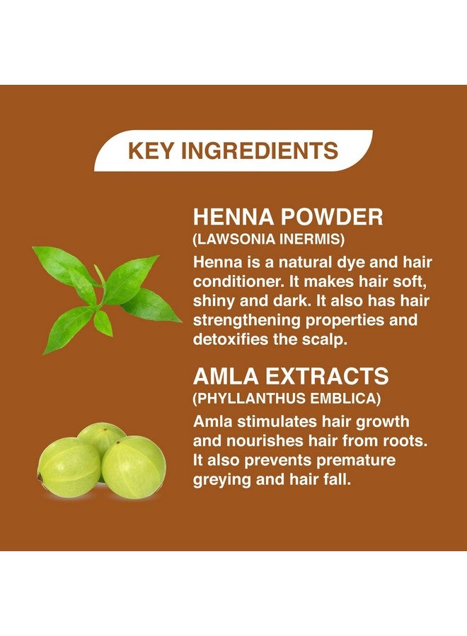 khadi veda Herbal Mehndi Henna Powder 100Gm Each (Pack Of 3)(Brown) - Image 4