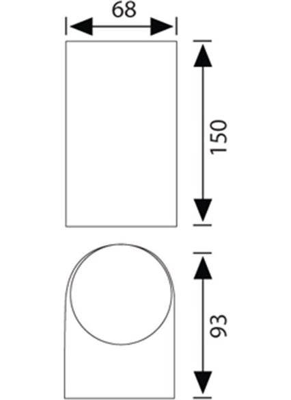 JUPITER JW937 Garden Sconce  - Image 2