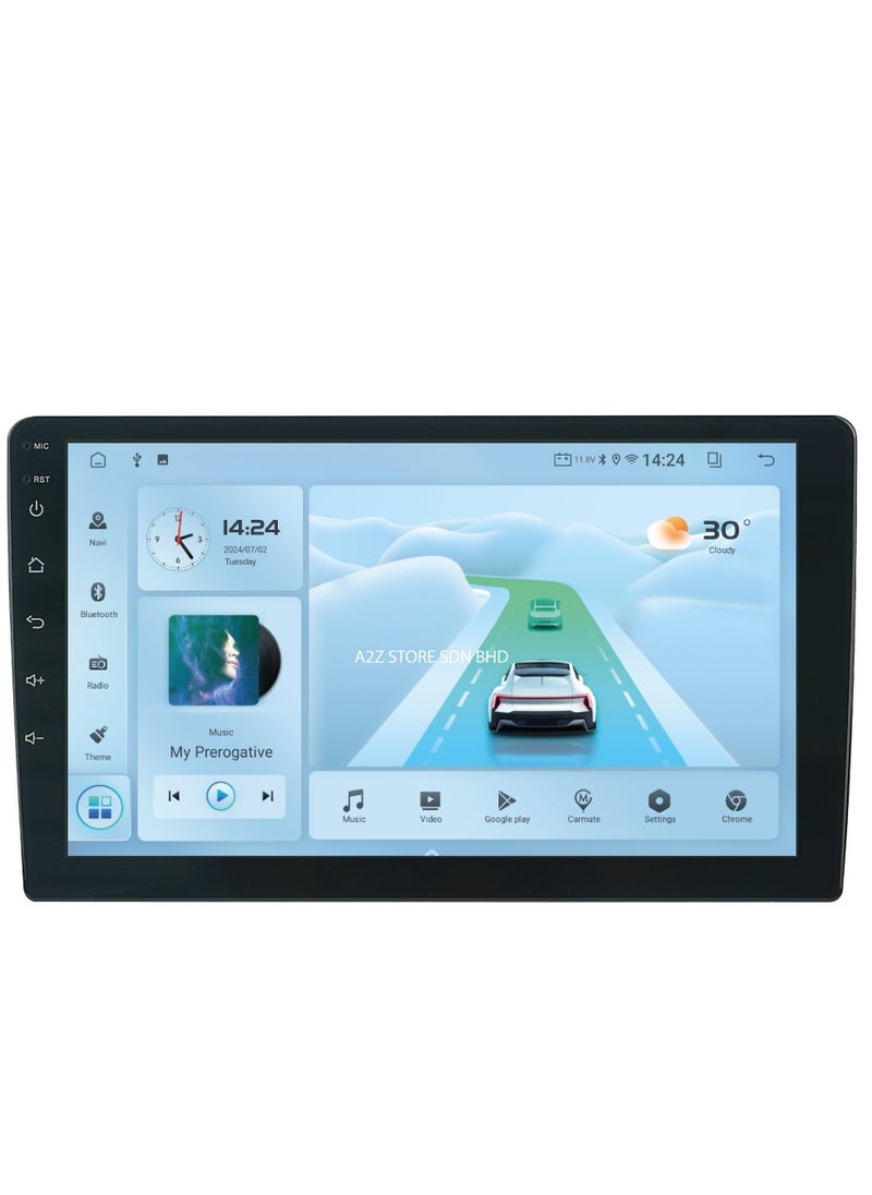 Generic - T100 10' Android 2GB ram 32GB storigCar Stereo Double Din 10.1 Inch Car Radio 2.5D HD Touchscreen Multimedia MP5 Player with Bluetooth GPS Support WiFi FM Radio Dual USB Mirror Link SWC + Backup Camera - Image 1
