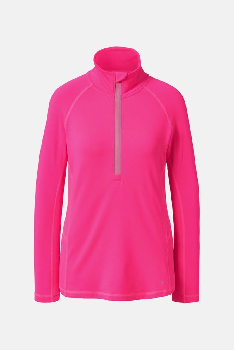 Tchibo Women Regular Fit Training Sweatshirt, Pink  - Image 3