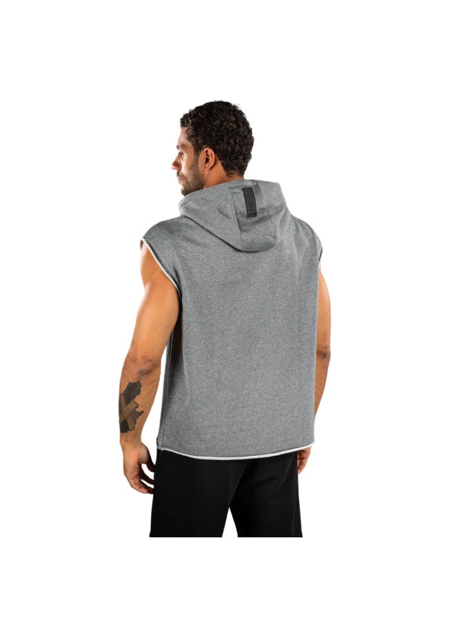 VENUM MUAY THAI VT SLEEVELESS HOODIE HEATHER GREY - Image 3