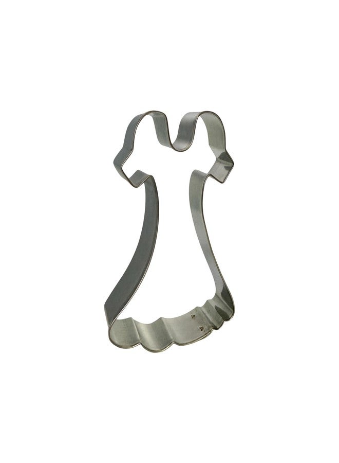 Foose Dress Cookie Cutter 4 Inch - Made in the USA - Foose Store Cookie Cutters Tin Plated Steel Dress Cookie Mold - Image 5