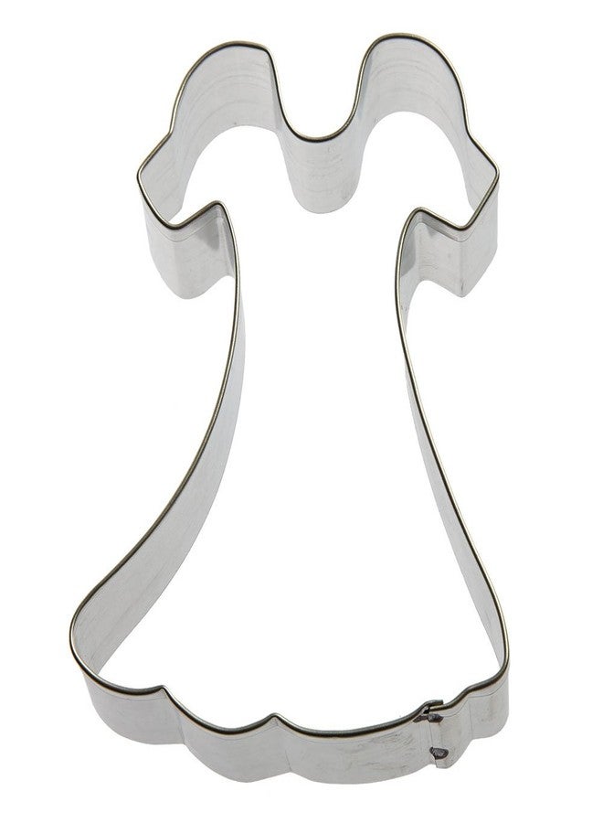 Foose Dress Cookie Cutter 4 Inch - Made in the USA - Foose Store Cookie Cutters Tin Plated Steel Dress Cookie Mold - Image 2