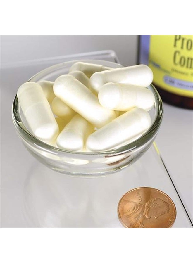 SWANSON Probiotic Complex 4.2 Billion CFU 5-Strain Digestive Health Fat Metabolism Satiety Prebiotic FOS Complex Supplement 120 Veggie DRcaps - Image 2