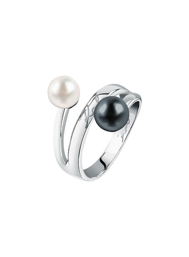 Karl Lagerfeld Klayr250 Pearl Rings - Image 1