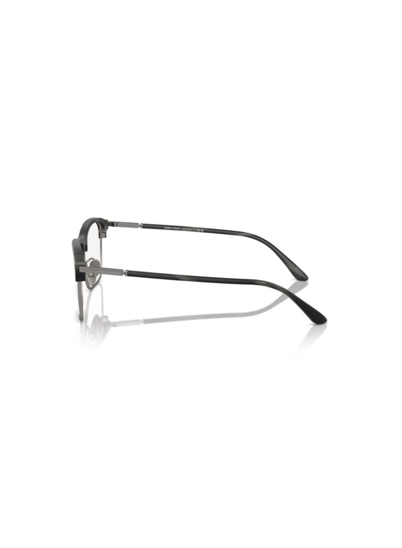 GIORGIO ARMANI Giorgio Armani Man Rectangular  Eyeglasses- Ar 7262 - Lense Size:54Mm - Matte Blue Horn - Image 2
