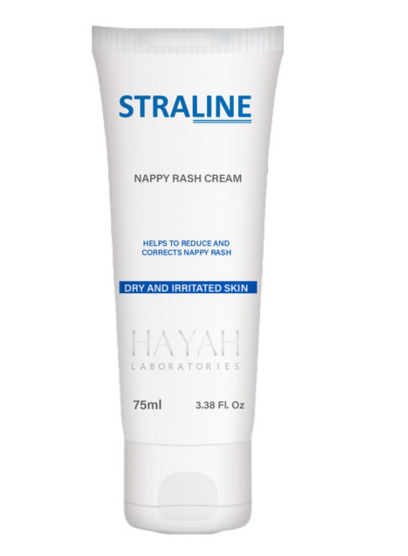 Hayah Laboratories Hayah laboratories Straline Nappy Rash Cream 75ml - Image 1
