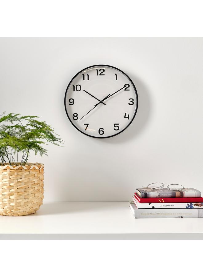 Zaboon Wall Clock, Black, 28 Cm - Image 2