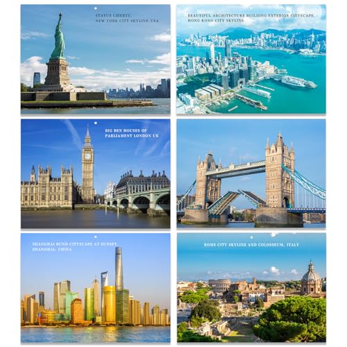 Dayvorax 2026 Wall Calendar - Monthly Calendar 2026-2027, Jan 2026 - Jan 2027, 11" x 16.5", Large Wall Calendar with Thick Paper, Large Blocks, Home or Office Calendar, World Scenery - Image 4