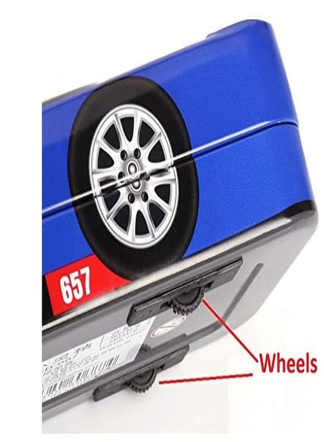 YBN Metal Car Pencil Box for Kids 3D Design – Double Layer Metal Pencil Case for Boys/Pencil Case for Students School Supplies - Stationery Set Organizer for Kids - Pack of 1 - Image 5
