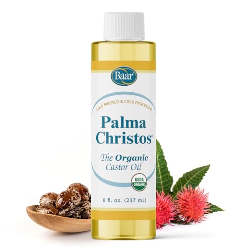 Baar Palma Christos, Organic Castor Oil, 8 oz - Image 1