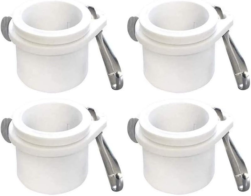 Eyech Pack of 4 Sturdy Rotating Flag Pole Mounting Ring for 115 Inch Diameter Flagpole  - Image 1