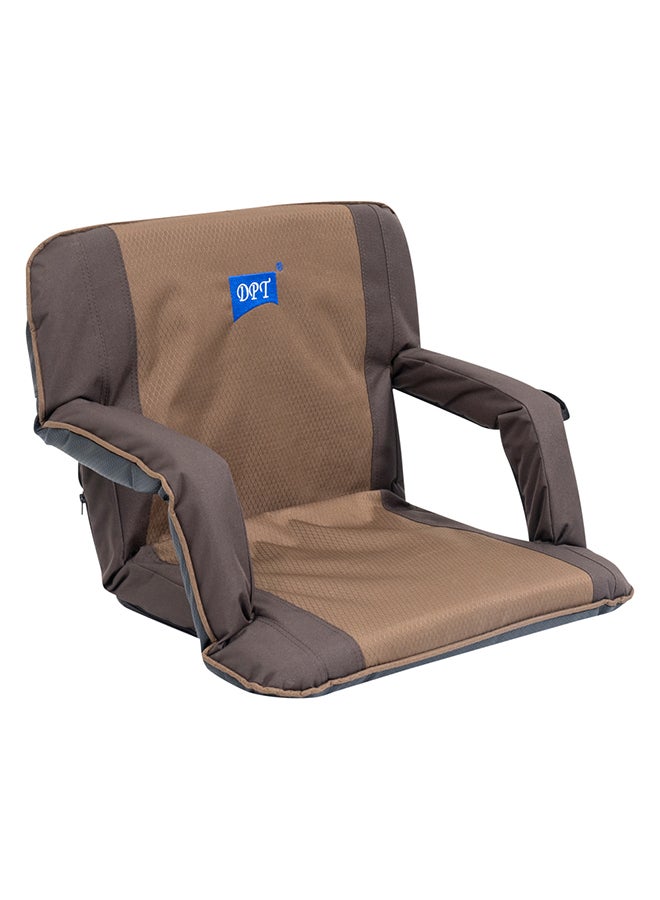 دي بي تي كرسي رحلات ارضي للتخييم والحدائق، كرسي رحلات، بني، مقاس 82*62*6 سم - Image 1