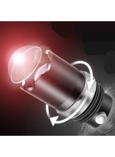 Neler Geldi Neler - What's New What's New Professional Rechargeable Flashlight Long Range Rechargeable Zoom Super Powerful Emergency Flashlight Dual Battery - Image 1