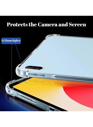 Clear Cover Compatible with Huawei MatePad SE 11inch 2024 Case, Clear Soft TPU Shockproof Scratch-Resistant Flexible Cover, Anti-Slip Transparent Protective Shell for Huawei Matepad SE 11inch - view 2