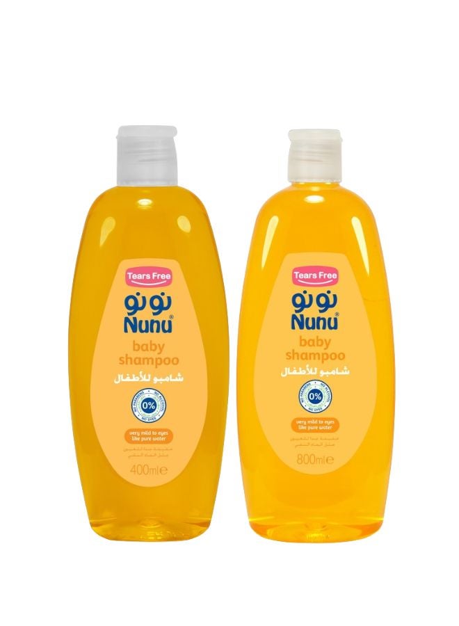 Nunu Baby Shampoo 800ml+400ml
