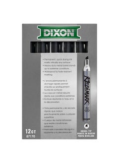 Industrial Redimark Permanent Markers, Chisel Point, Metal Barrel, Box Of 12 Markers, Black (87170) - pzsku/ZA34613C7E952E25D1154Z/45/_/1735214483/36aa065c-5007-409a-9617-caffe775b2fc