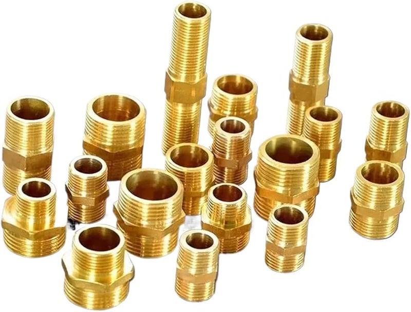 Brass Garden Hose Connector Set 10pcs 1 4 1 2 3 4 Inch Male Female Thread Elbow Tee Cross Water Splitter Fittings 3l8 x 1l2 - Image 4