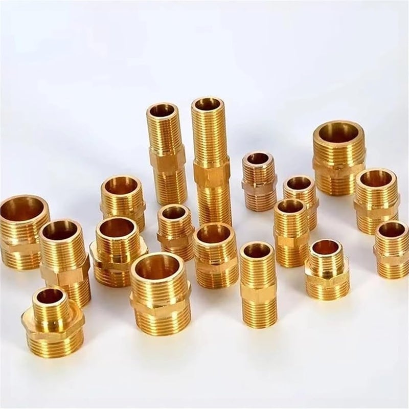 Brass Garden Hose Connector Set 10pcs 1 4 1 2 3 4 Inch Male Female Thread Elbow Tee Cross Water Splitter Fittings 3l8 x 1l2 - Image 5