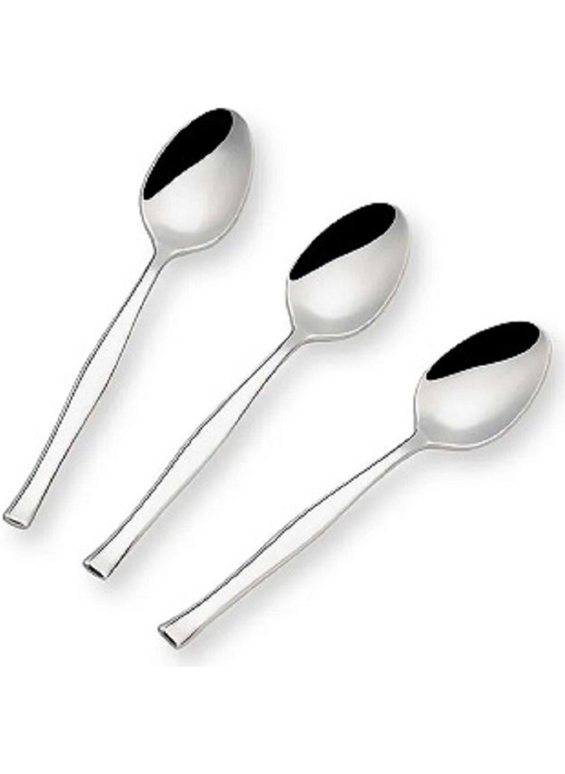 Nehir Elegant Plain 6 Tea Spoons  - Image 2