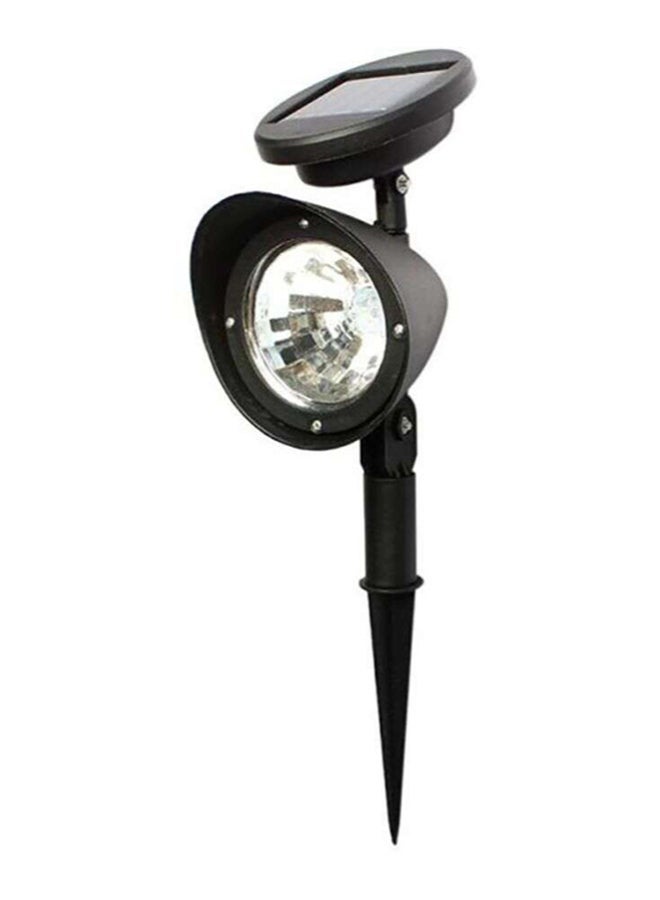 NIBEMINENT 2-In-1 Solar Outdoor Spotlight Black/Clear 15 x 9cm - Image 2