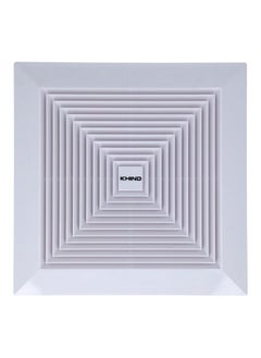 KHIND Elegant Design Square Shaped Ceiling Mounted Exhaust Fan White 20.7 x 36 x 37.1 cm VF-DP1220  - Image 3