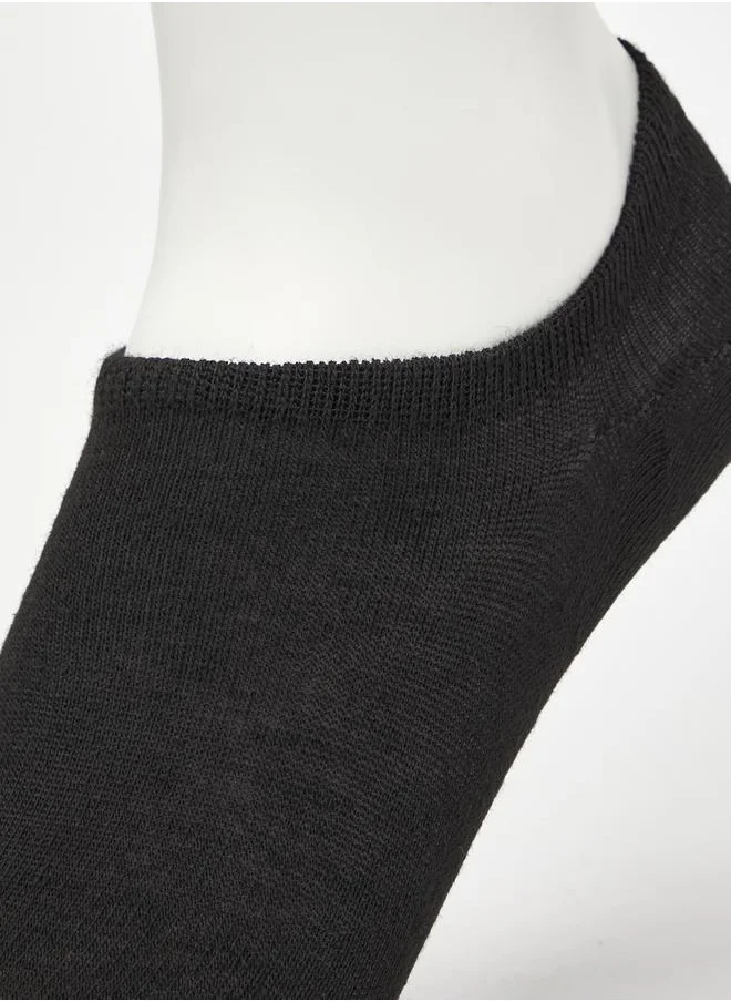 Styli Pack of 5 - Ribbed Shoe Liner Socks